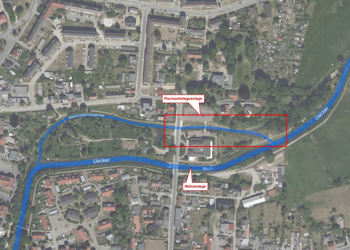 Karte FAA Torgelow